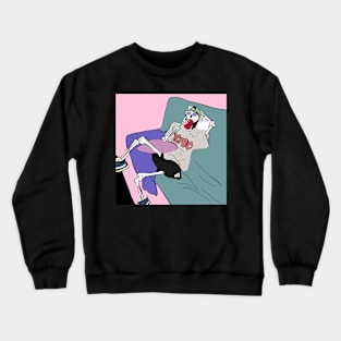 Chilling Skully Crewneck Sweatshirt